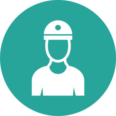 Modern b 'nin vektör illüstrasyonu insanoğlunun ikonundan yoksun