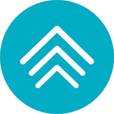 Projeniz için Yukarı Yön Okçuluk Simgesi