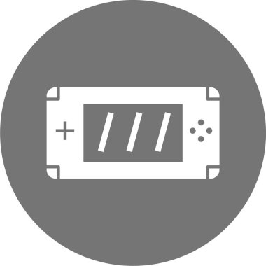 Oyun simgesinin vektör illüstrasyonu.