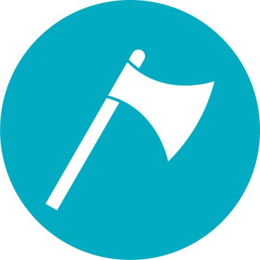 Balta simgesi vektör illüstrasyonu