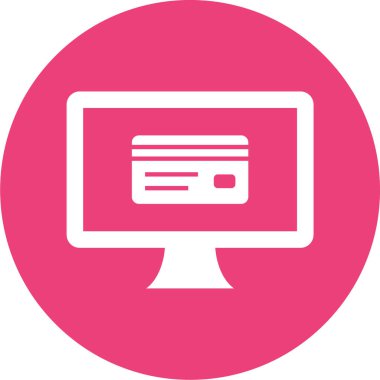 vektör seo düz simgesi