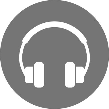 Kulaklık vektör simgesi simgesi