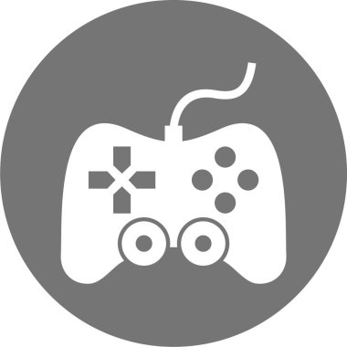 Oyun kolu. Web simgesi basit illüstrasyon