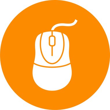 Fare. Web simgesi basit illüstrasyon