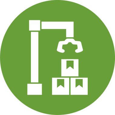 Tek bir simgenin vektör illüstrasyonu