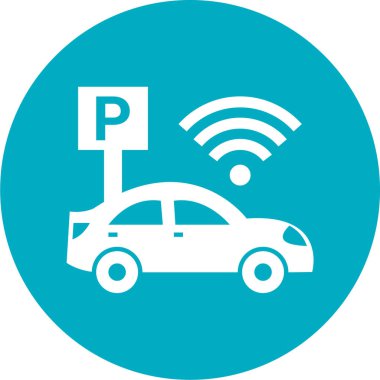 araba simgesi vektör illüstrasyonu