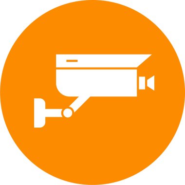 cctv modern simgesinin vektör illüstrasyonu