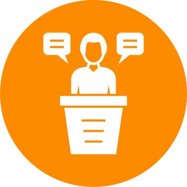 Basit simgenin vektör illüstrasyonu