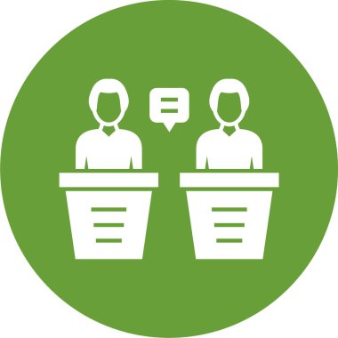 İnsan simgesinin vektör illüstrasyonu