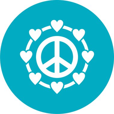 kalp simgesi modada izole edilmiş arkaplan