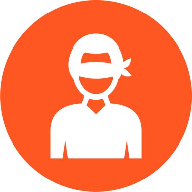 İnsan simgesinin vektör illüstrasyonu