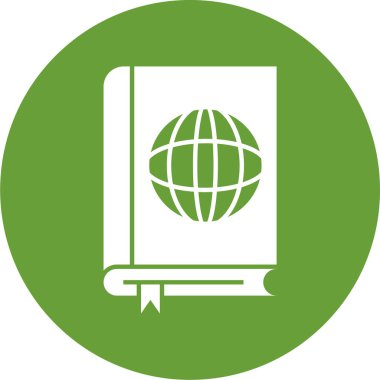 kitap simgesi vektör illüstrasyonu