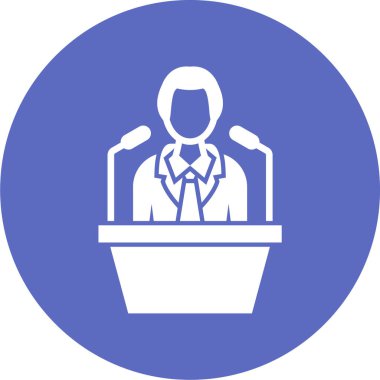 İş ve finans simgesinin vektör illüstrasyonu