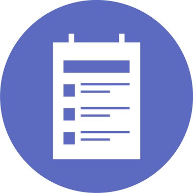 Pano simgesinin vektör illüstrasyonu