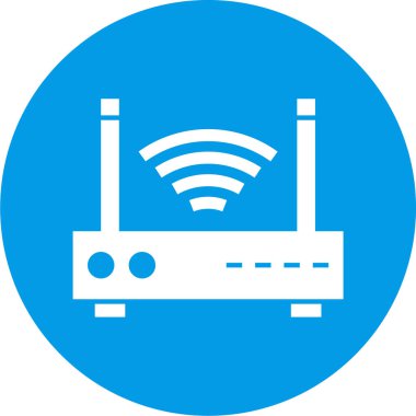 Sinyal simgesi, vektör illüstrasyonu