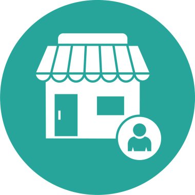 seo modern simgesinin vektör illüstrasyonu