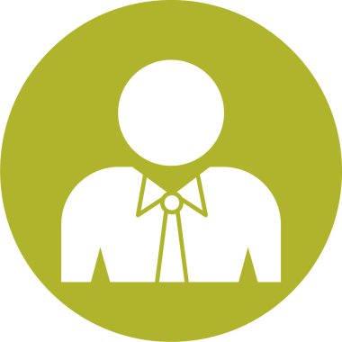 adam simgesi. düz tasarım stili 