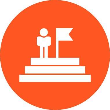 İş simgesinin vektör illüstrasyonu