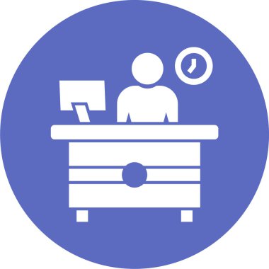 işletme ve eğitim konsepti ikonu, vektör illüstrasyonu