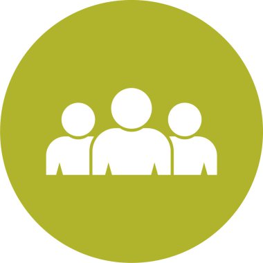 İnsan simgesinin vektör illüstrasyonu