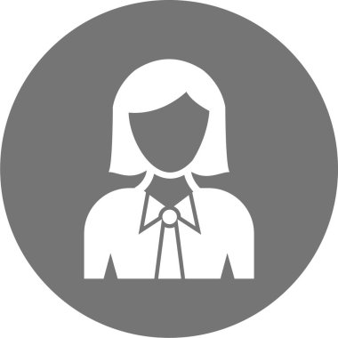 Avatar simgesi, vektör illüstrasyonu