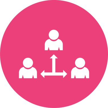 İş ve finans simgesinin vektör illüstrasyonu