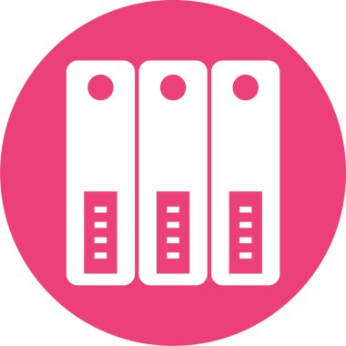 dosya dizinleri simgesi, vektör illüstrasyonu