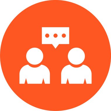 İnsan simgesinin vektör illüstrasyonu