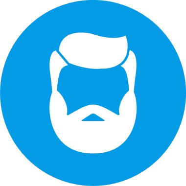 Bir insan simgesinin vektör illüstrasyonu