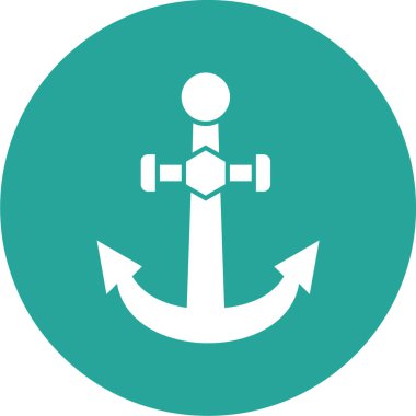 çapa simgesi vektör illüstrasyonu