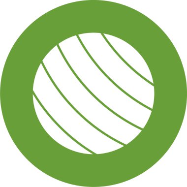 Top. Web simgesi basit illüstrasyon