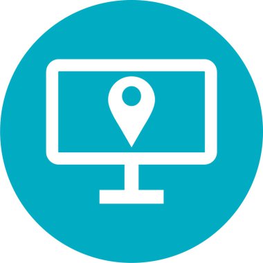 seo modern simgesinin vektör illüstrasyonu