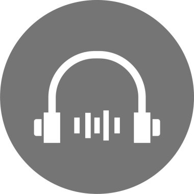 Vektör kulaklık simge tasarlamak