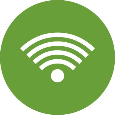 wifi simgesi vektör illüstrasyonu