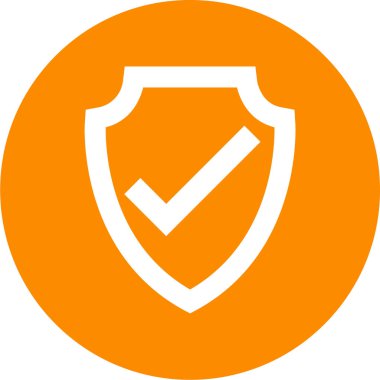 kalkan simgesi, vektör illüstrasyonu