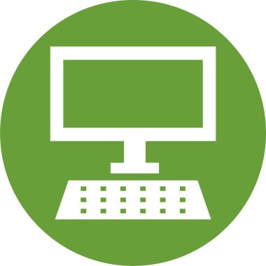 bilgisayar simgesi vektör illüstrasyonu