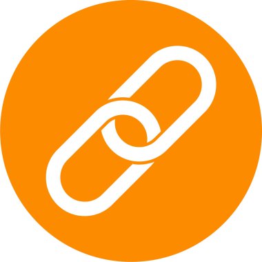 Bağlantı Vektörü Kabartma Simgesi