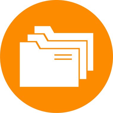 Dosya. Web simgesi basit illüstrasyon