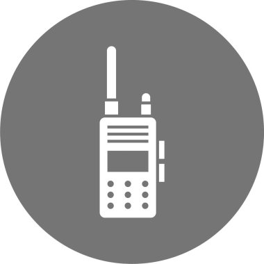 Cep telefonu simgesinin vektör illüstrasyonu