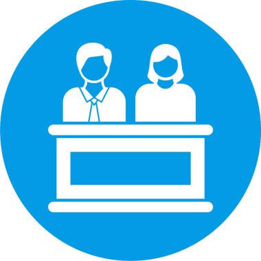 İş ve finans simgesinin vektör illüstrasyonu