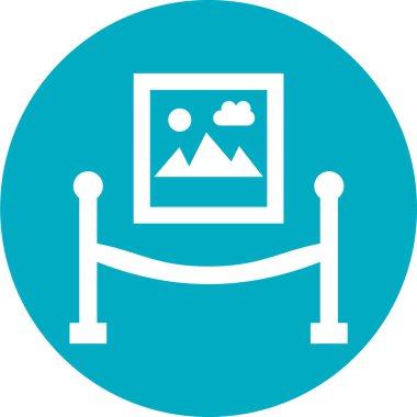 Resim modern simgesinin vektör illüstrasyonu