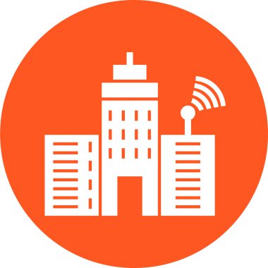 Modern binaların vektör illüstrasyonu