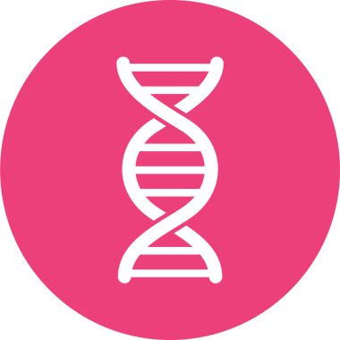 DNA simgesi vektör illüstrasyonu