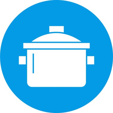 Mutfak sobası simgesinin vektör çizimi