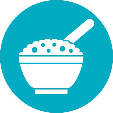 Gıda simgesinin vektör illüstrasyonu