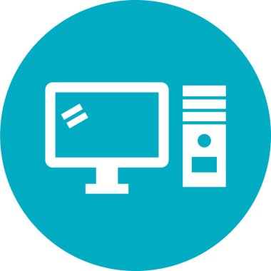 bilgisayar simgesi vektör illüstrasyonu