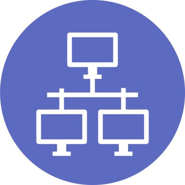 ağ paylaşımı. Basit resimleme