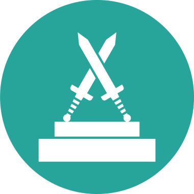 Bir kılıç simgesinin gösterimi