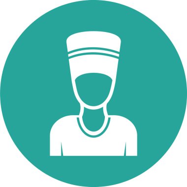 Modern hastane simgesinin vektör illüstrasyonu