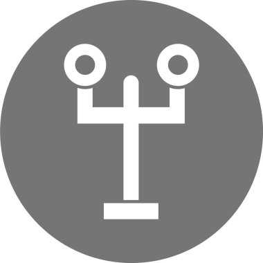 Modern b 'nin vektör illüstrasyonu eksik simgesi